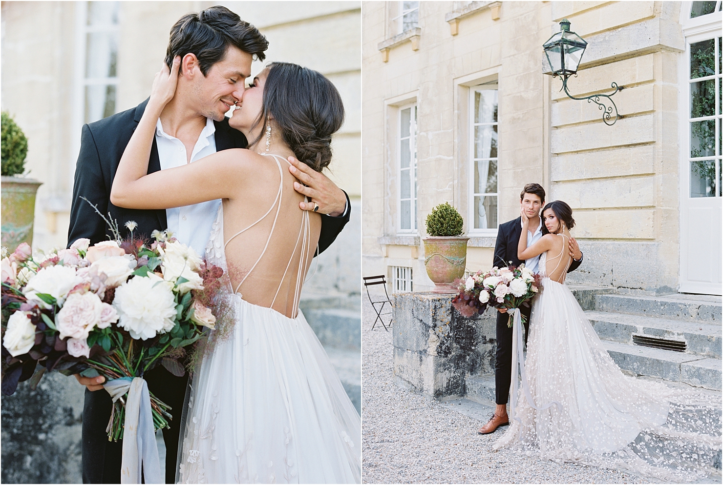 French Chateau Elopement