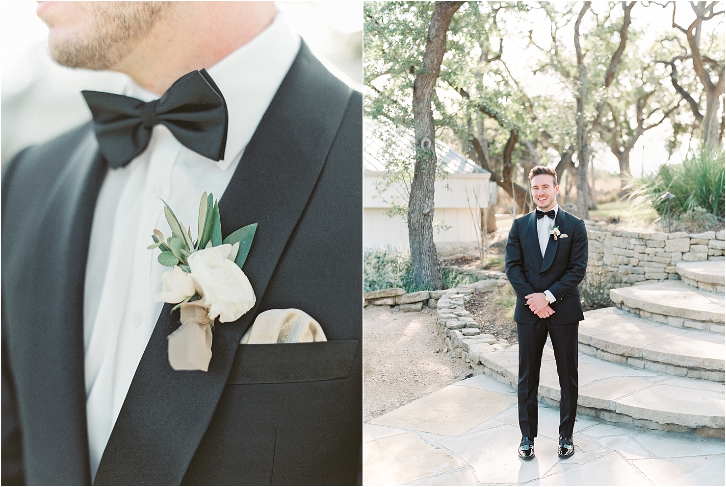 The Ivory Oak Wedding Photographer  Austin Texas Romantic Film Beautiful Wedding Madeline Trent Groom Richard Bespoke