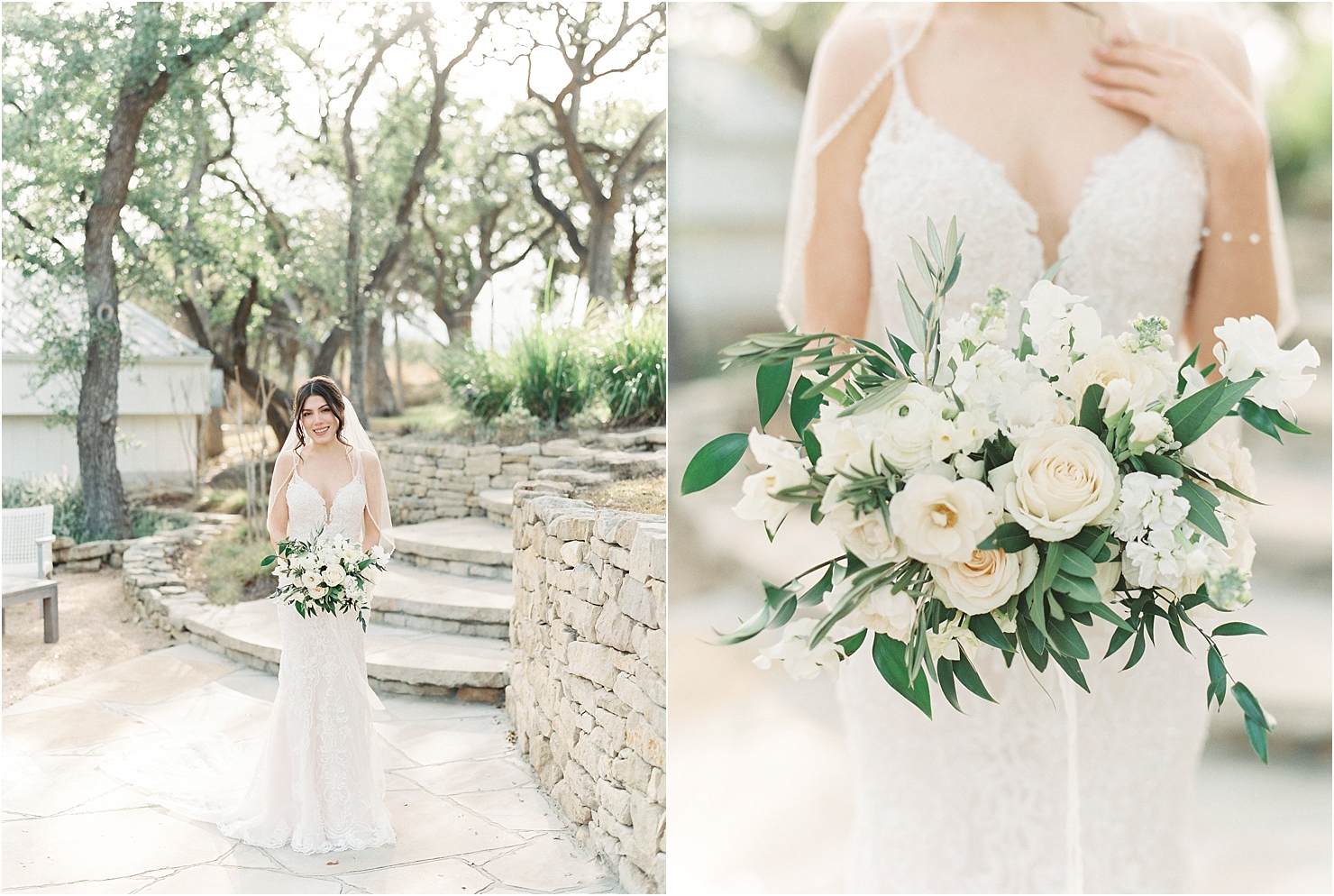 The Ivory Oak Wedding Photographer  Austin Texas Romantic Film Beautiful Wedding Madeline Trent